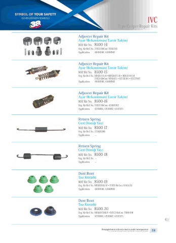 Catalogs auto parts for car and truck