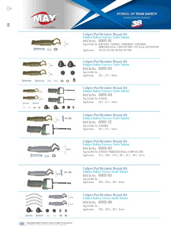 Catalogs auto parts for car and truck