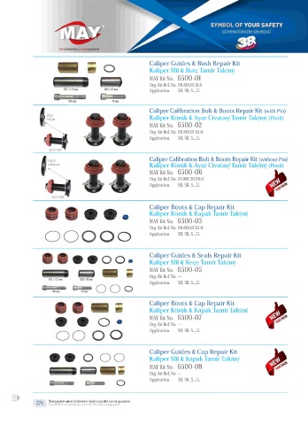 Catalogs auto parts for car and truck