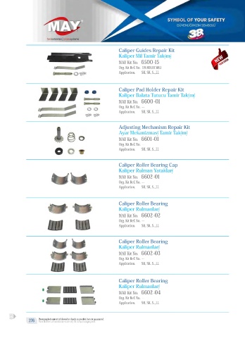 Catalogs auto parts for car and truck