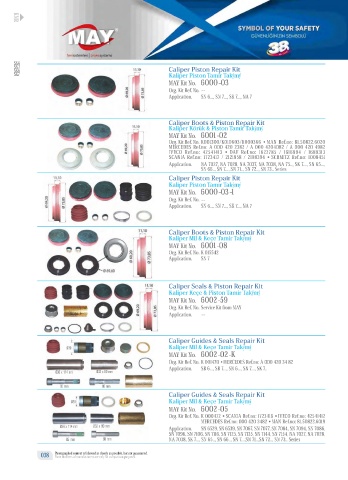 Catalogs auto parts for car and truck