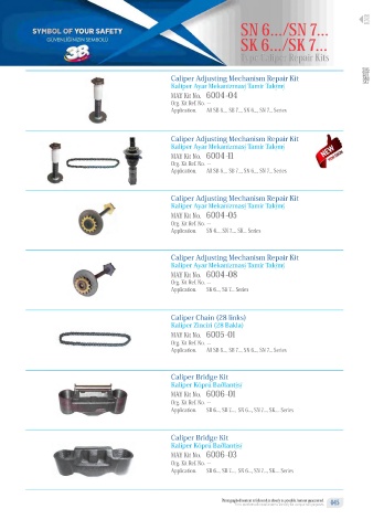 Catalogs auto parts for car and truck