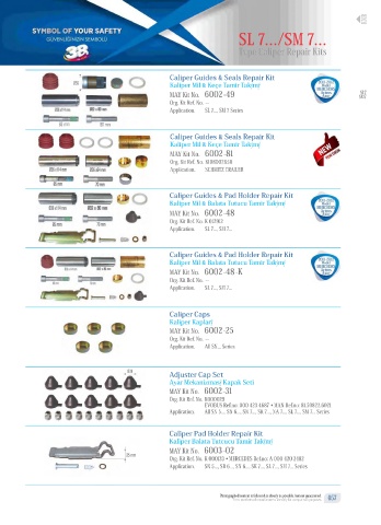 Catalogs auto parts for car and truck