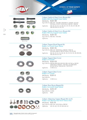 Catalogs auto parts for car and truck