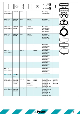 Catalogs auto parts for car and truck