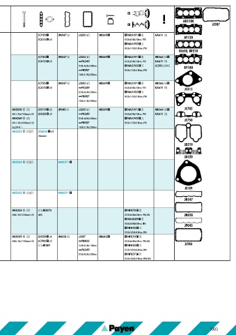 Catalogs auto parts for car and truck