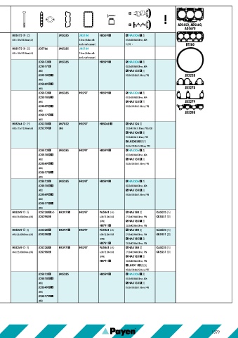 Catalogs auto parts for car and truck