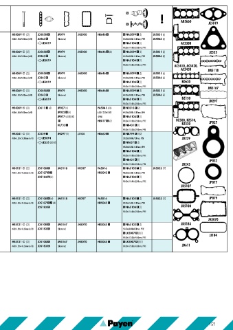 Catalogs auto parts for car and truck