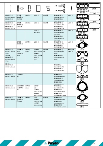 Catalogs auto parts for car and truck