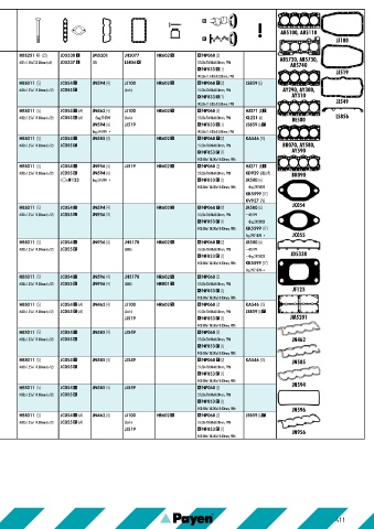 Catalogs auto parts for car and truck