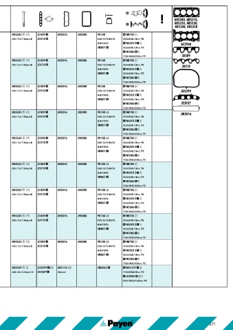 Catalogs auto parts for car and truck