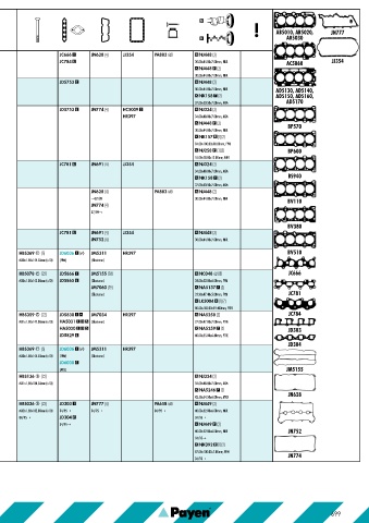 Catalogs auto parts for car and truck