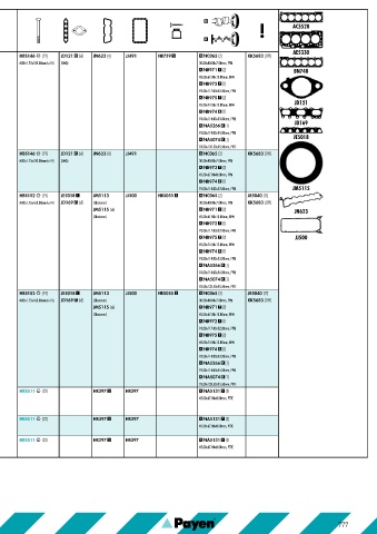 Catalogs auto parts for car and truck