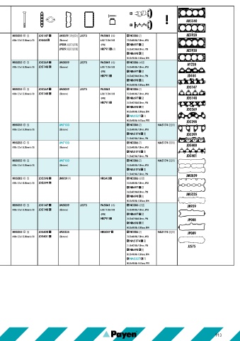 Catalogs auto parts for car and truck