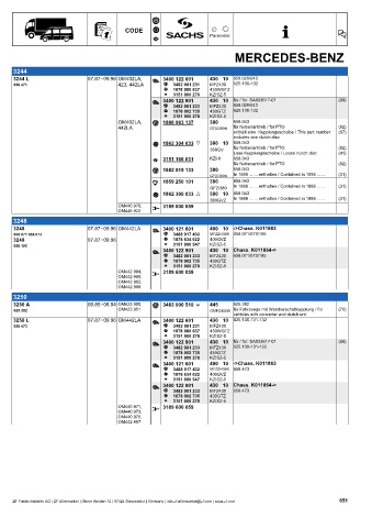 Catalogs auto parts for car and truck