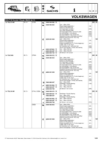 Catalogs auto parts for car and truck