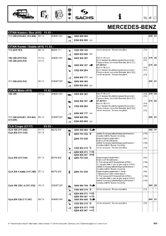 Catalogs auto parts for car and truck