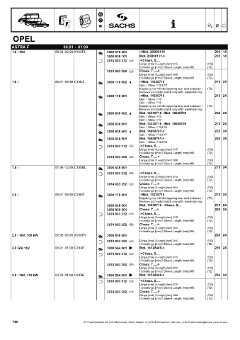 Catalogs auto parts for car and truck