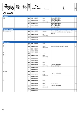 Catalogs auto parts for car and truck