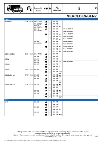 Catalogs auto parts for car and truck