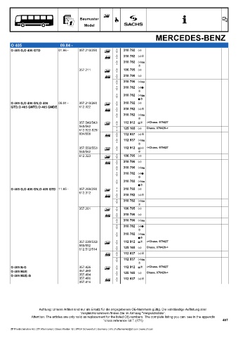 Catalogs auto parts for car and truck