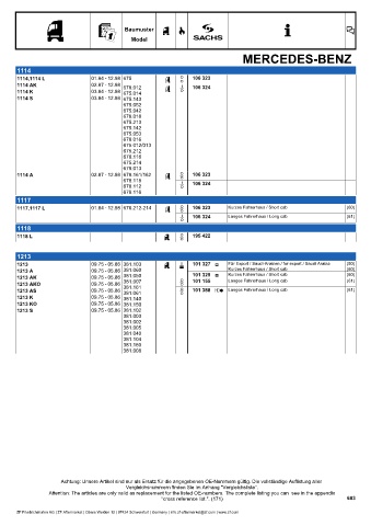Catalogs auto parts for car and truck