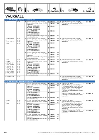 Catalogs auto parts for car and truck