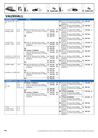 Catalogs auto parts for car and truck