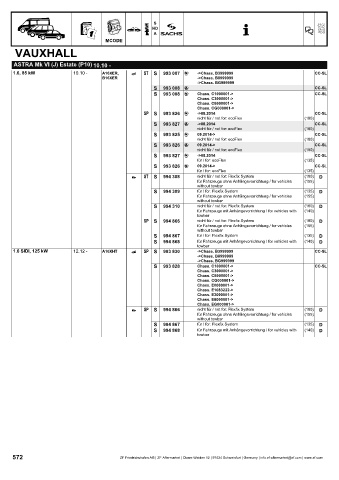 Catalogs auto parts for car and truck