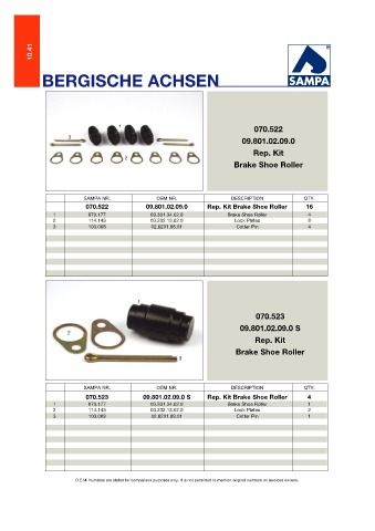 Catalogs auto parts for car and truck