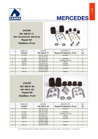 Catalogs auto parts for car and truck