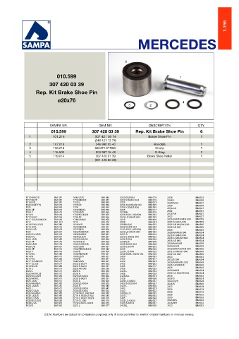 Catalogs auto parts for car and truck