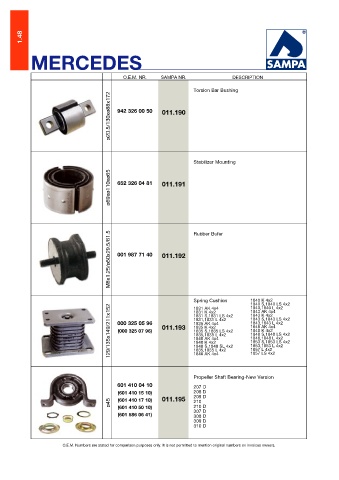 Catalogs auto parts for car and truck