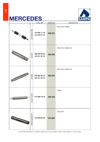 Catalogs auto parts for car and truck