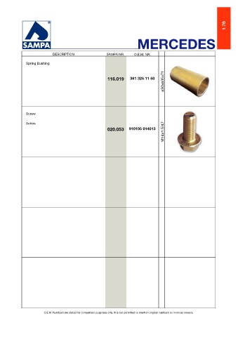 Catalogs auto parts for car and truck