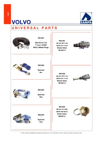 Catalogs auto parts for car and truck