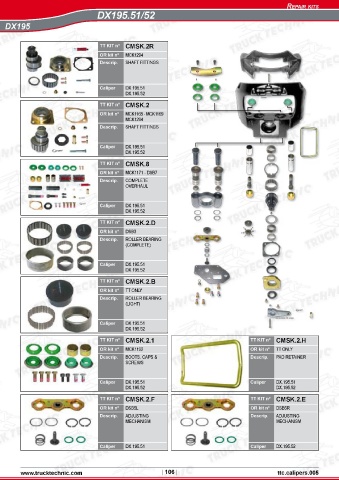 Catalogs auto parts for car and truck