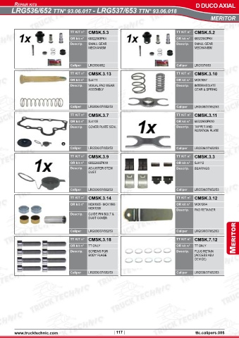 Catalogs auto parts for car and truck