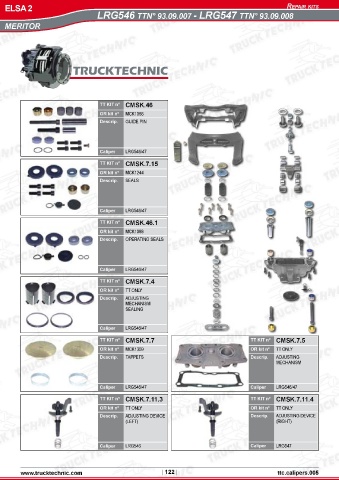 Catalogs auto parts for car and truck