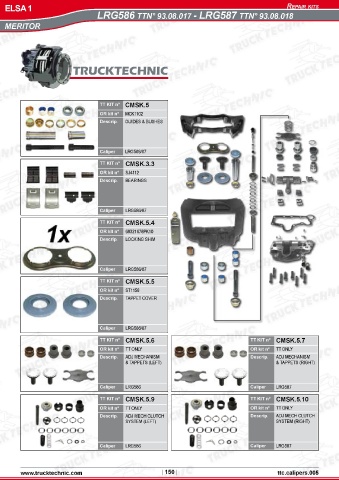 Catalogs auto parts for car and truck