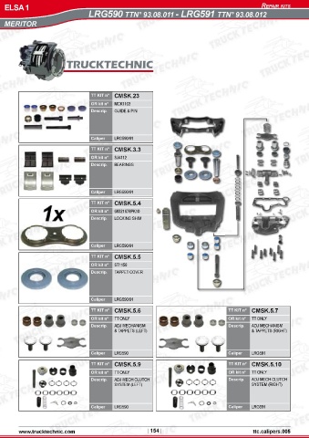 Catalogs auto parts for car and truck