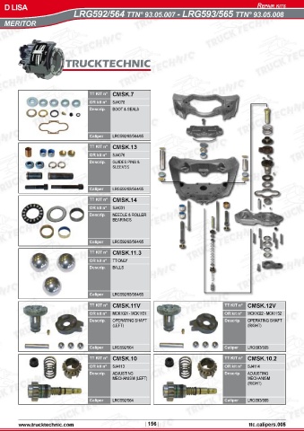 Catalogs auto parts for car and truck