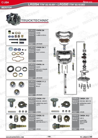 Catalogs auto parts for car and truck