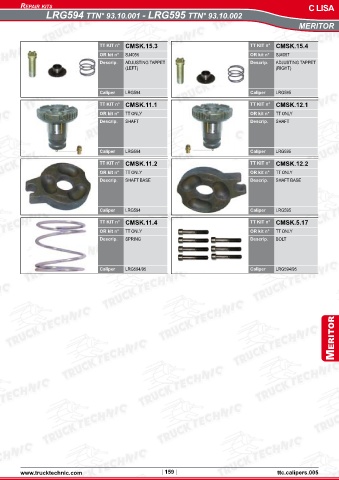 Catalogs auto parts for car and truck