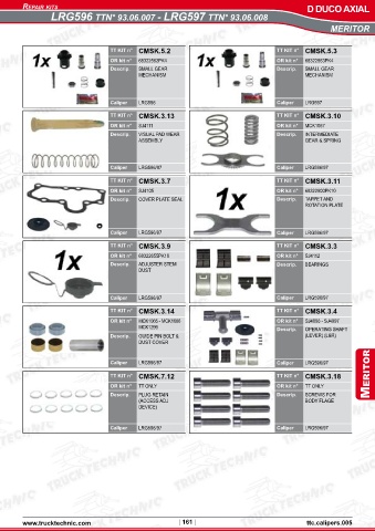 Catalogs auto parts for car and truck