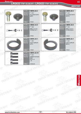 Catalogs auto parts for car and truck