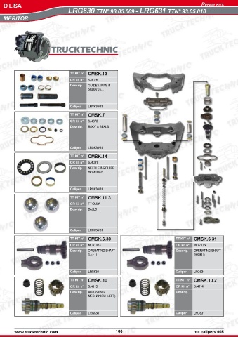 Catalogs auto parts for car and truck