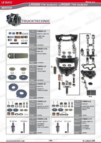 Catalogs auto parts for car and truck