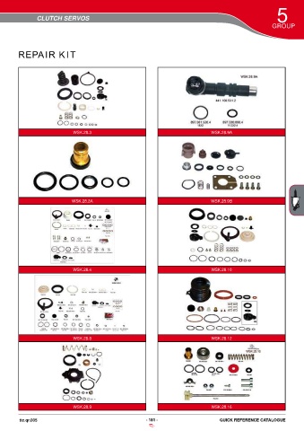 Catalogs auto parts for car and truck