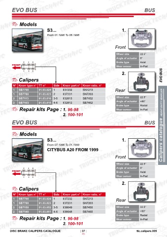 Catalogs auto parts for car and truck